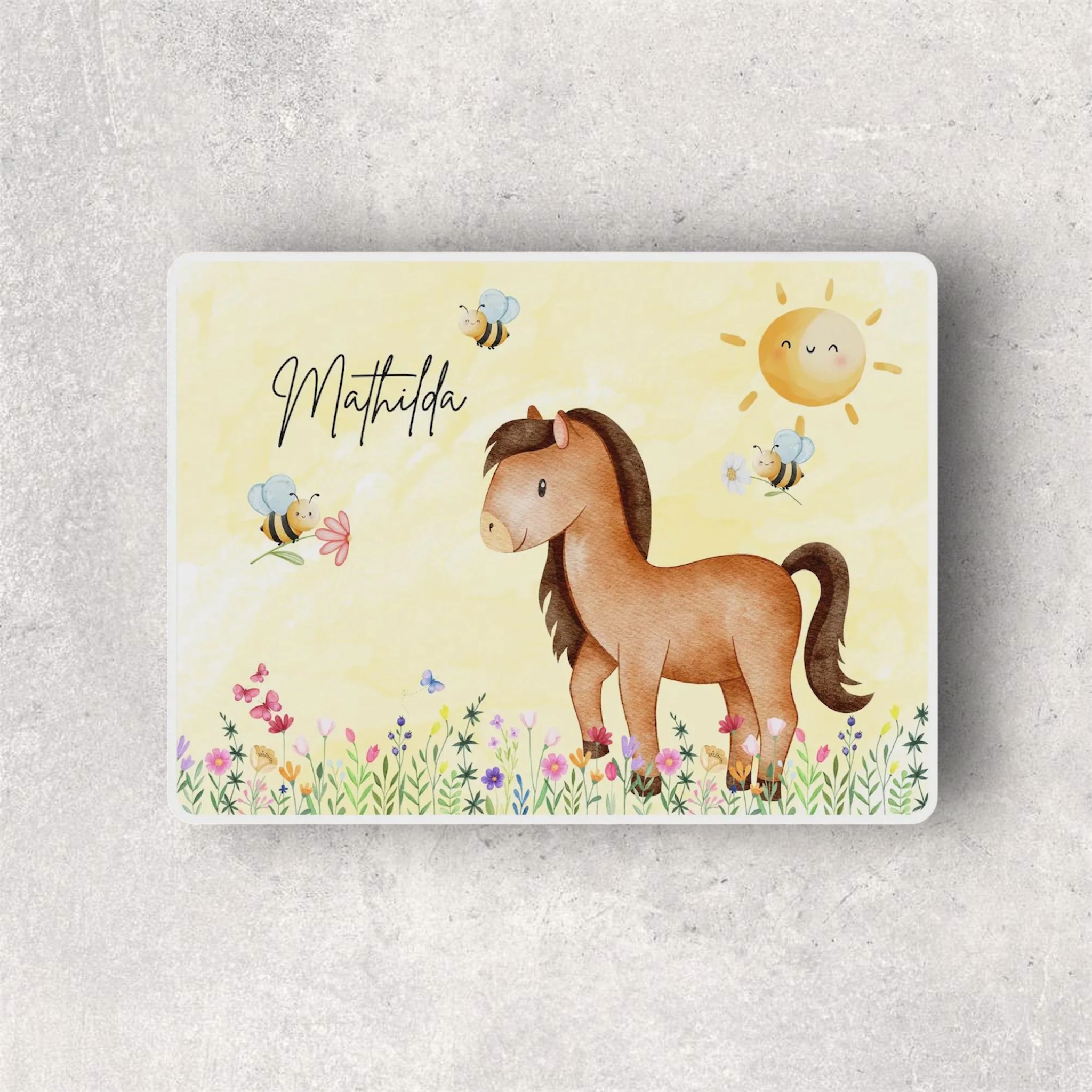 Tischset Kinder - Pferd – Bild 4