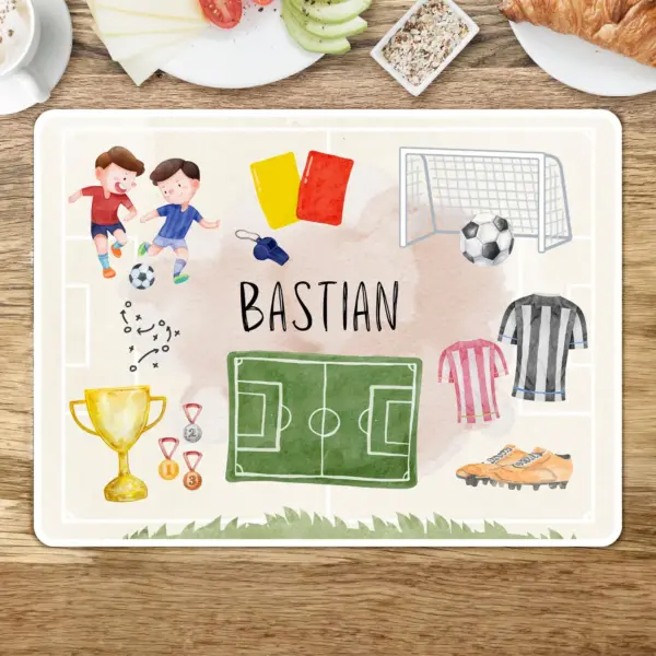 Tischset Kinder - Fußball