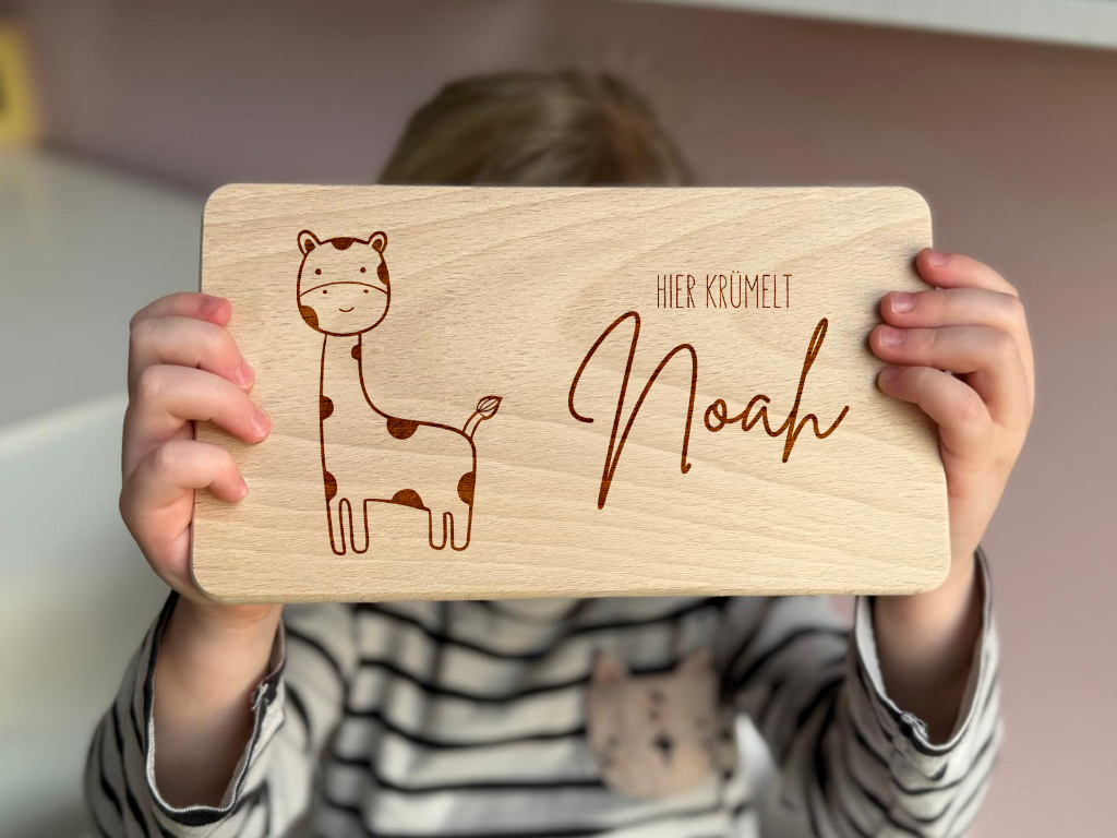 Frühstücksbrettchen Giraffe