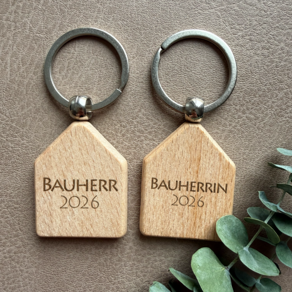 Schlüsselanhänger Bauherr